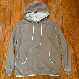 The Normal Brand 100% Cotton Beige Pullover Hoodie
